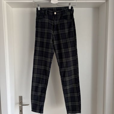 Pantalon à carreaux