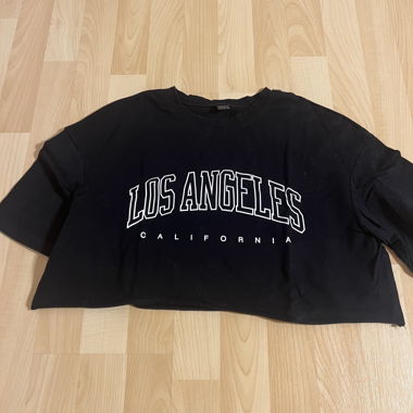 T-shirt Los Angeles nero