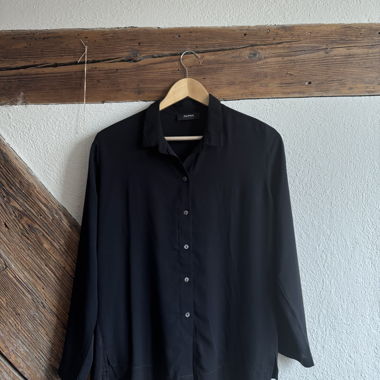 Chemise noire Alpha Studio