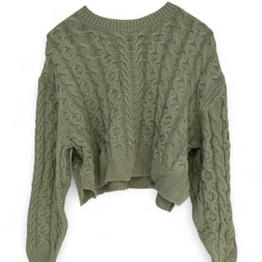Maglione Verde Foresta da Nonno