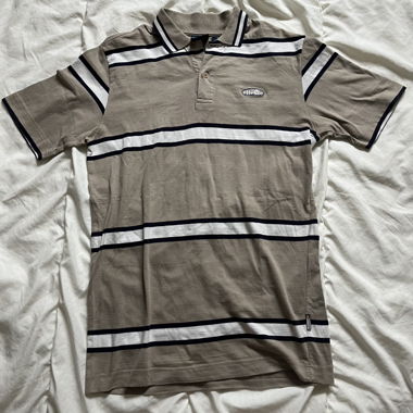 Ellesse Striped Polo Shirt 