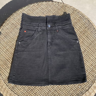 Jupe en jean noire