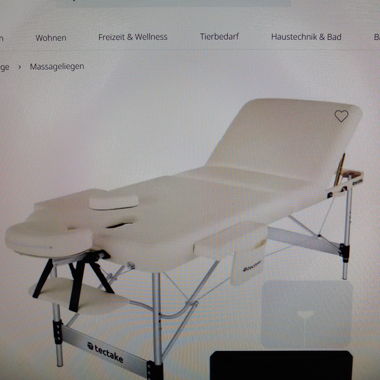 Tectake Massageliege