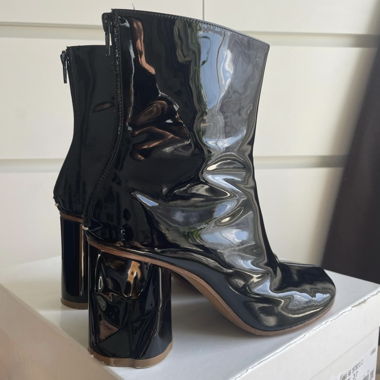 Maison Margiela Crushed Heel Boots