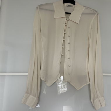 Seidenbluse 
