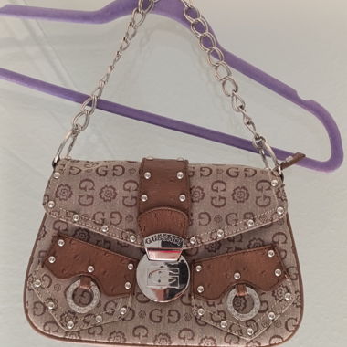 Borsa marrone Gussaci vintage