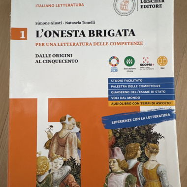 Livre de littérature italienne