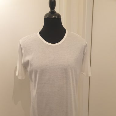 T-shirt blanc Zimmerli of Switzerland 