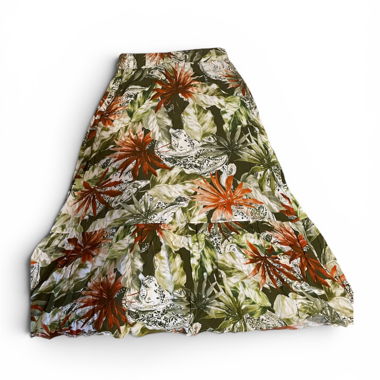 Jupe longue maxi à motifs