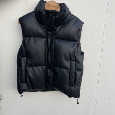 Gilet Faux Cuir Zara