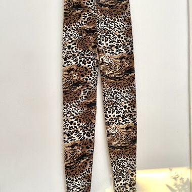 Leggings con stampa leopardo XS