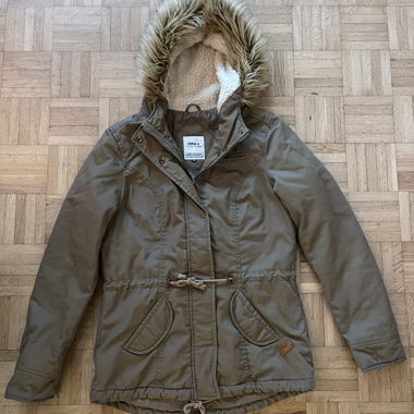 ONLY Parka Winterjacke in Khaki