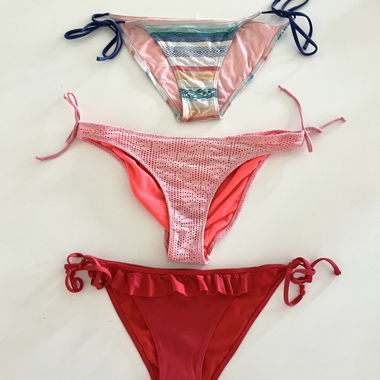 Lot de 3 slips de bikini