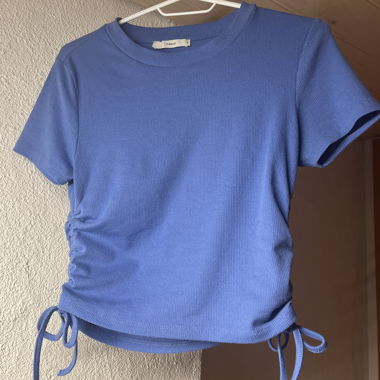 T-shirt mit Kordelzug