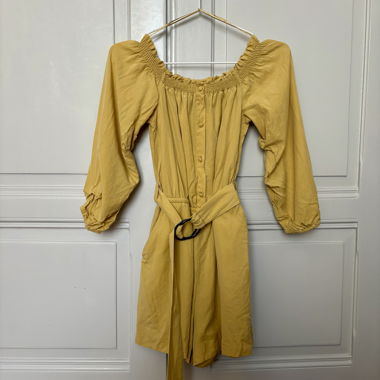 Yellow jumpsuit