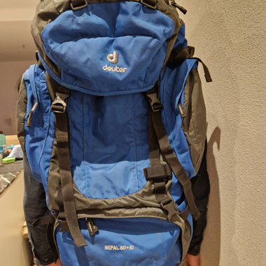 Zaino da trekking Deuter,Backpack 60plus10 litri