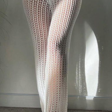 Gestrickte elegante Sommerhose