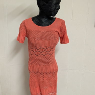 Abito in maglia arancione Matthew Williamson