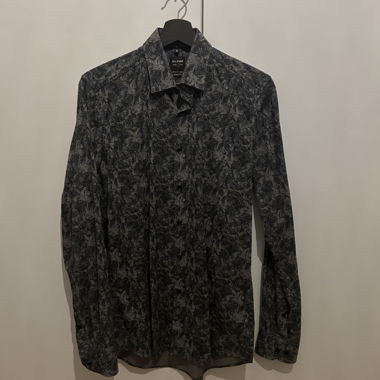 Dark Floral Print Shirt