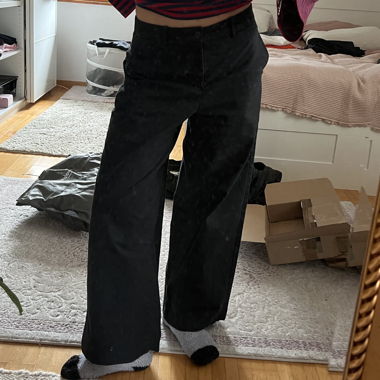 Black Uniqlo trousers