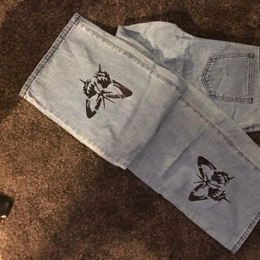 Schmetterling Jeans