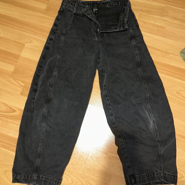 Jean noir large / Taille S / Cider