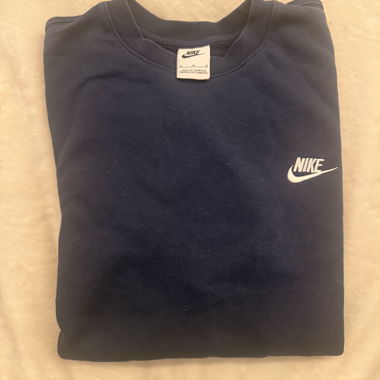 Nike blauer Sweatshirt Pullover