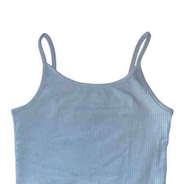 FB SISTER light blue Crop Top
