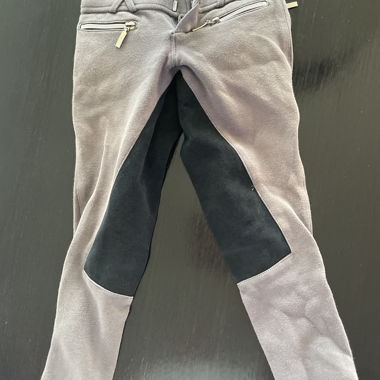 Pantalon d’équitation gris