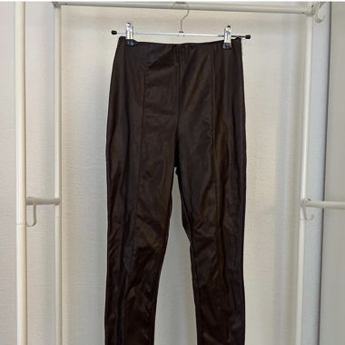 Leggings simili cuire 