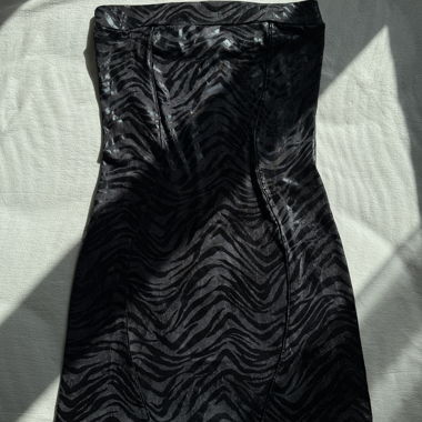 Black Bandeau Dress