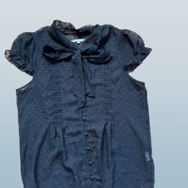 Durchsichtige Bluse