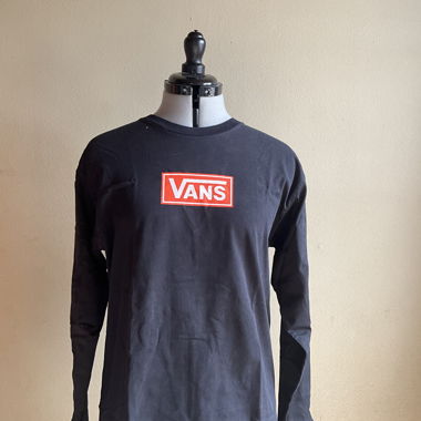 Maglia a maniche lunghe Vans nera