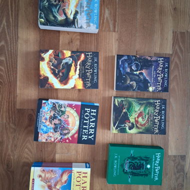 Harry Potter, all books in English
