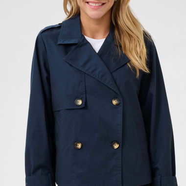 Veste trench marine Kaffe, taille 36