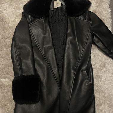 Cappotto in pelle