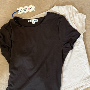 2er Set T-Shirts XS 