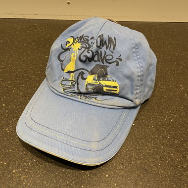 Casquette de baseball bleue