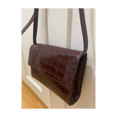 Sac bandoulière bordeaux