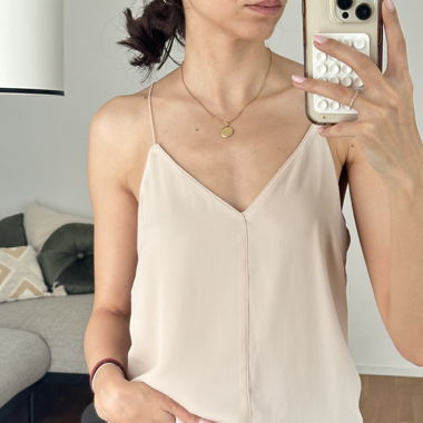 Mango Top in hellrosa