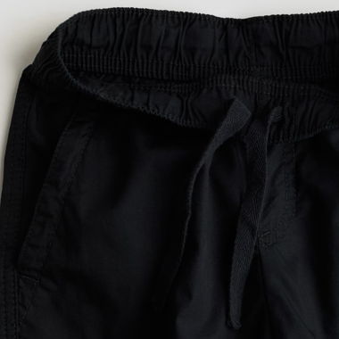 Cotton Shorts with Elastic Waist