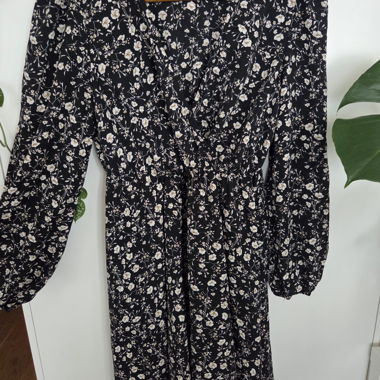 Black Floral Dress