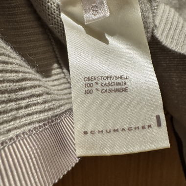 Schumacher 100% Cashmere kurz geschnittener Cardigan