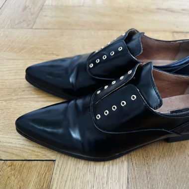 Stylische Lederschuhe