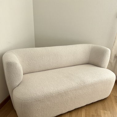 Cozy boucle 2-Sitzer Sofa