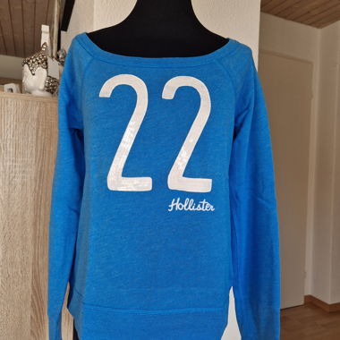 Sweatshirt Hollister bleu clair taille S