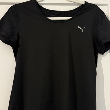 Puma Sportshirt schwarz