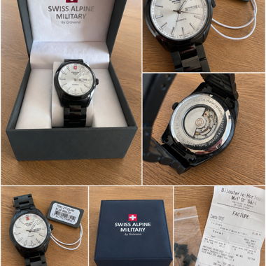 Orologio automatico Swiss Alpine Military