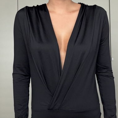 Langärmeliger Body/Langarmtop