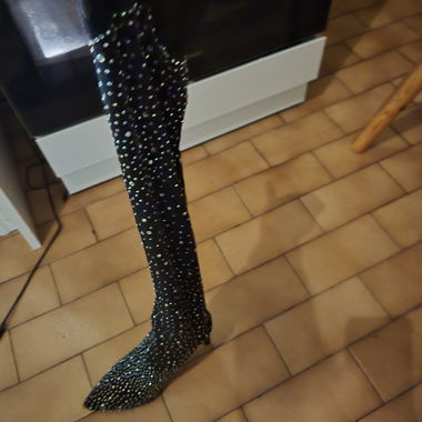 Thigh-high boots